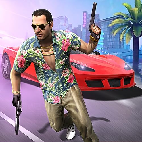Vegas Gangsters Crime Street Action 3D Simulator Games 2023 - Mafia Boss Crime City Shooting & Escape Quest Missions Game For Kids
