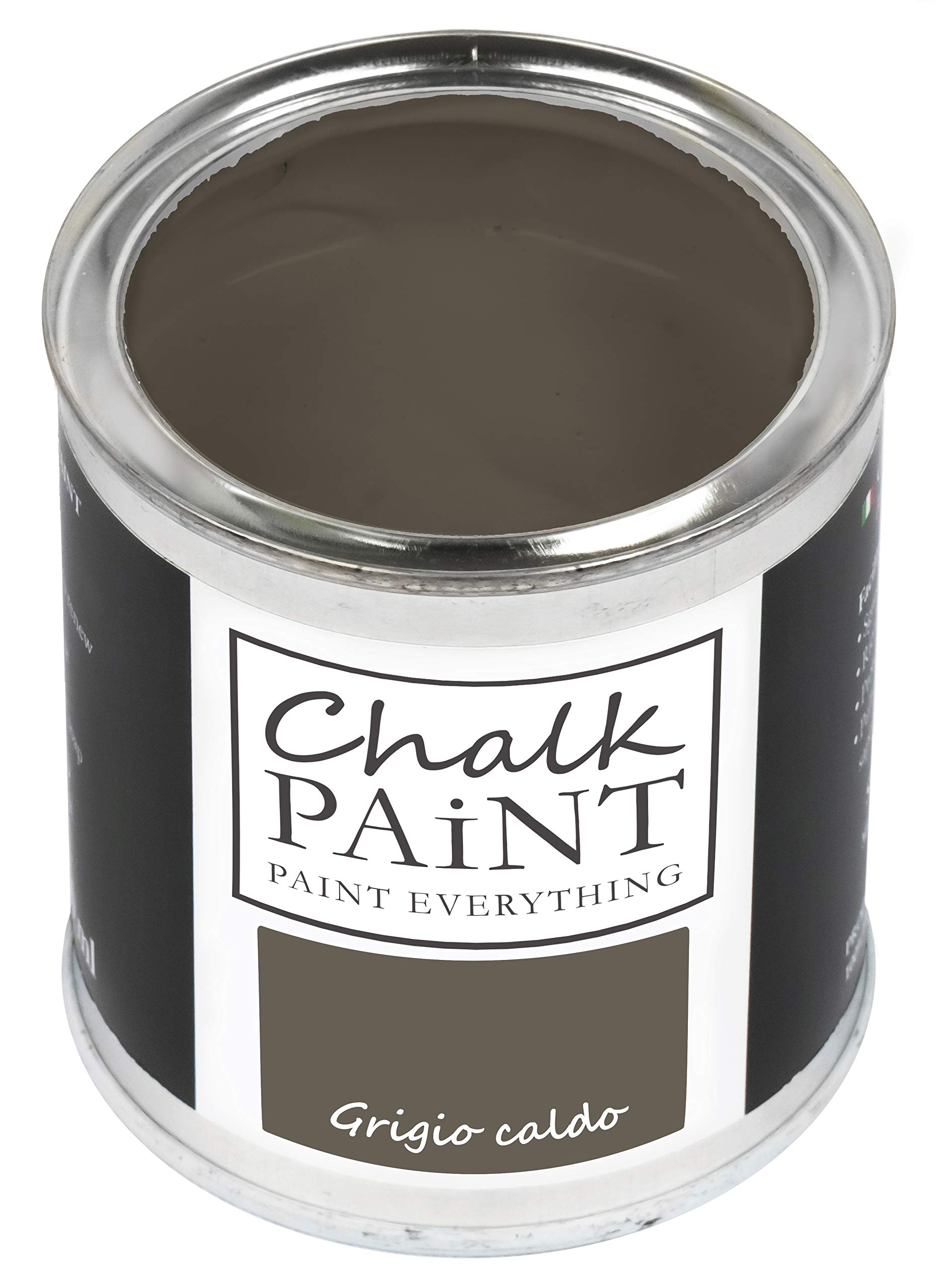 Chalk Paint Paint Everything Warm Grey Chalk Paint Everything® Grigio Caldo (Warm Grey) – 250 Ml Water-Based Chalk Paint For Shabby Chic Furniture, Décor, And Upcycling Projects – Non-Toxic, Easy To Apply