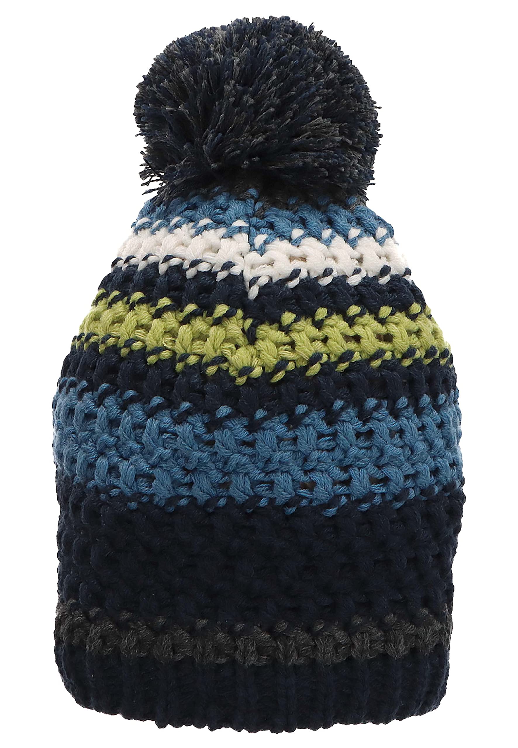 Sterntaler Bommelmütze Für Jungs – Kuschelige Baby-Mütze Mit Strukturmuster Und Bio-Baumwollfleece-Futter, Perfekte Erstlingsmütze Für Neugeborene, Größe 53, Dunkelgrün