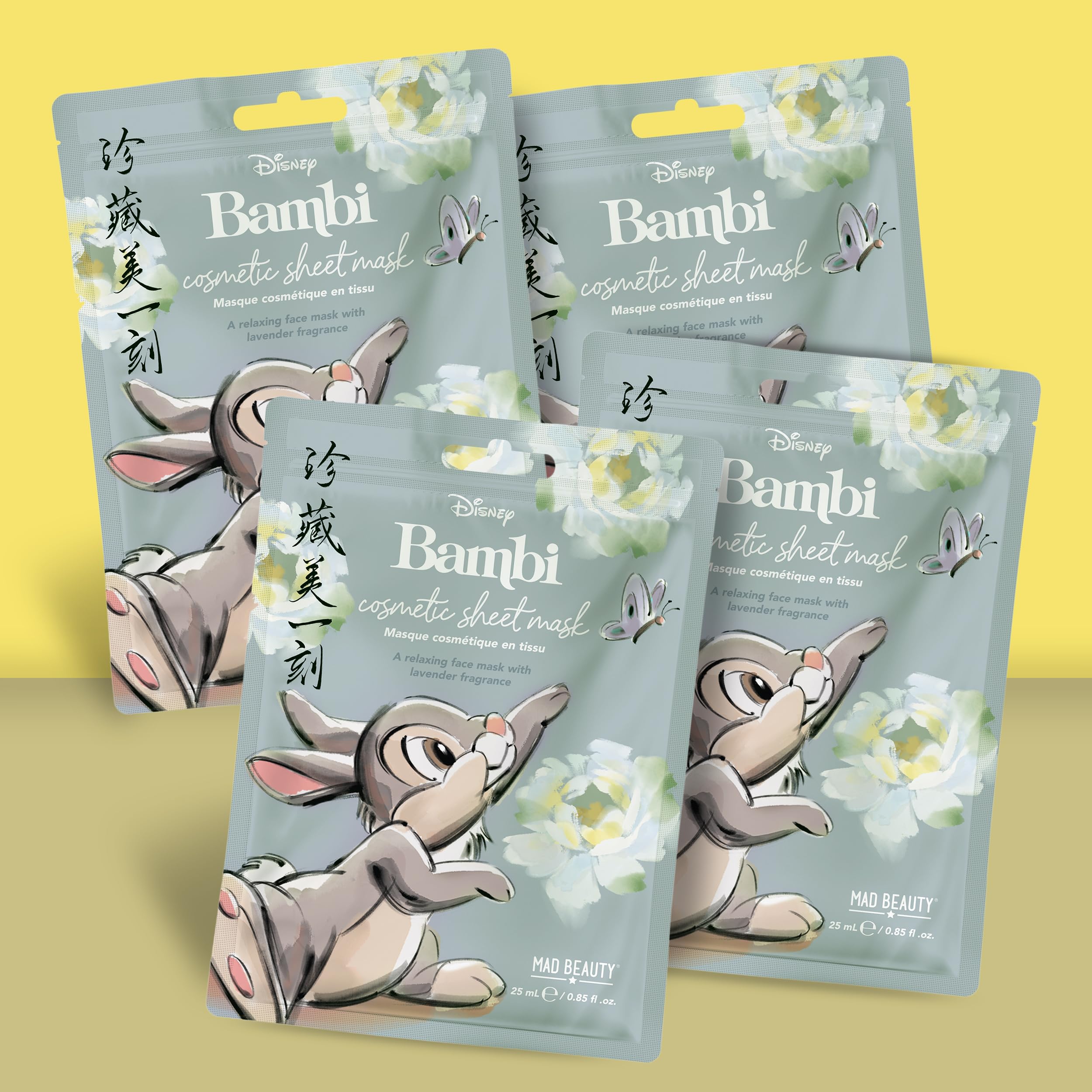 Amazon.com : MAD Beauty Disney Bambi Thumper Cosmetic Sheet Face