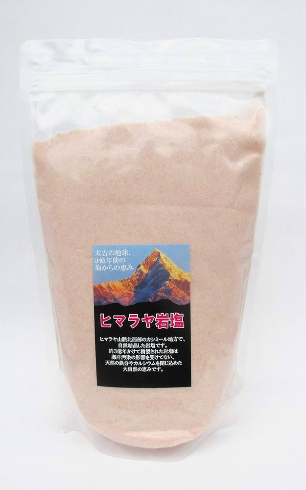 Amazon.co.jp: 世界の塩 ヒマラヤ岩塩 ピンクパウダー（粉末） (1kg