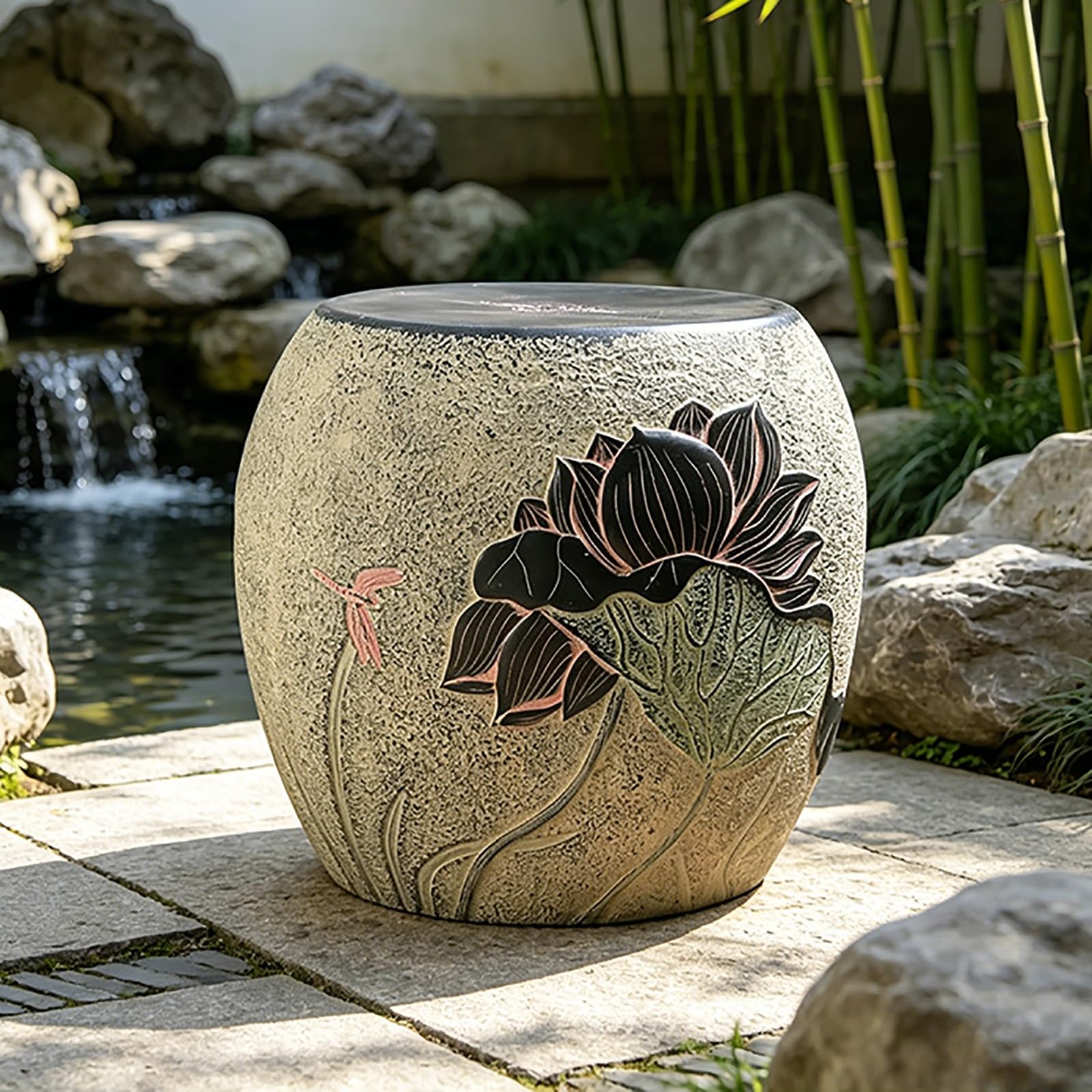 Tabouret de jardin en résine pour sublimer votre terrasse et votre chambre