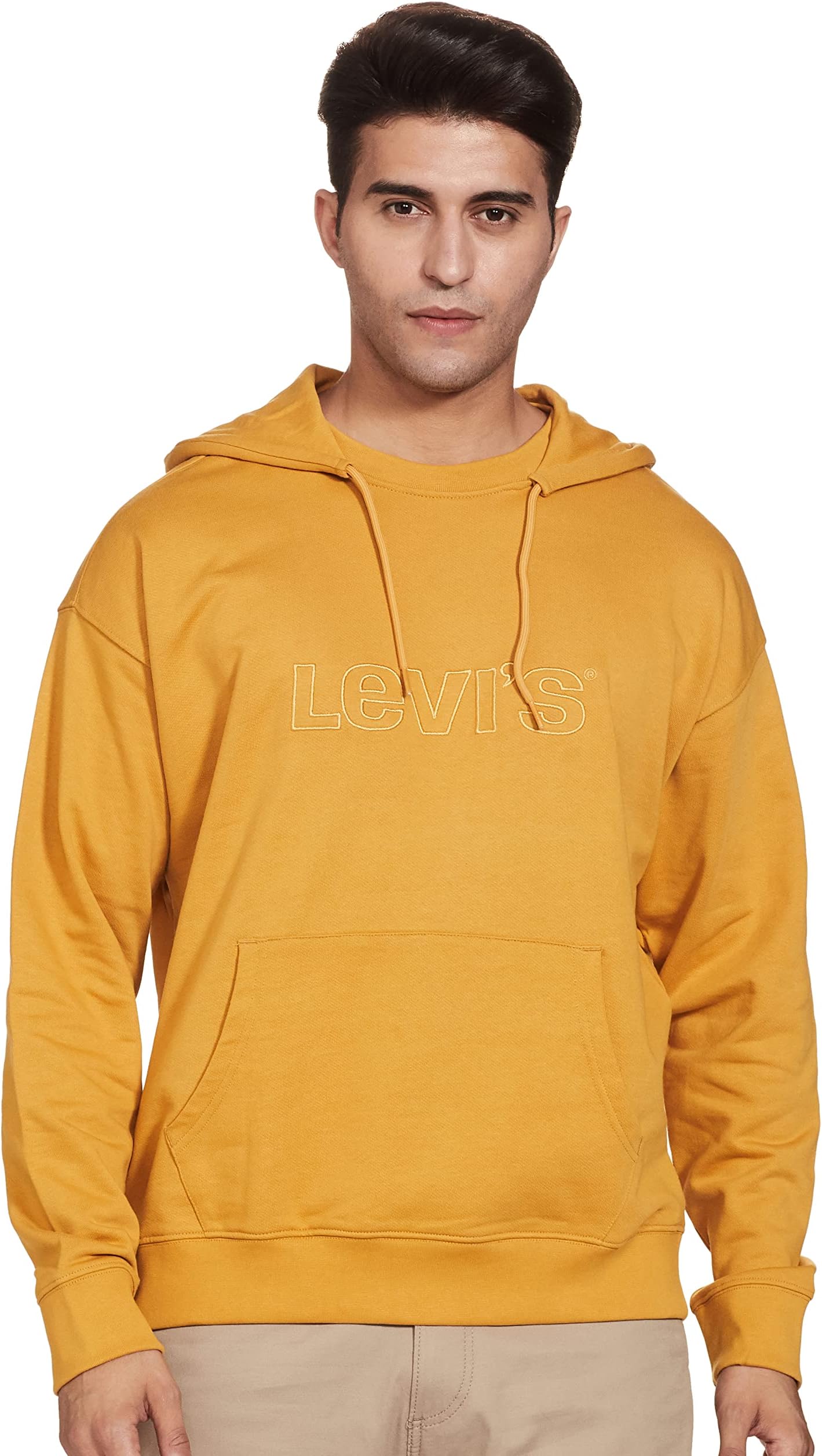 Levi'sMen's Cotton Hooded Neck Sweatshirt
