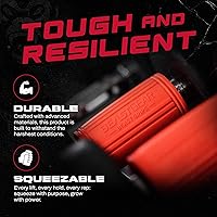 Vista 3 de Beast Gear - Barbell and Dumbbell Bar Grips for Weightlifting & Muscle Building - Strength Training Equipment