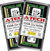Vista 14 de A-Tech 4GB DDR4 2400 MHz SODIMM PC4-19200 (PC4-2400T) CL17 Módulo de Memoria RAM para Laptop No-ECC