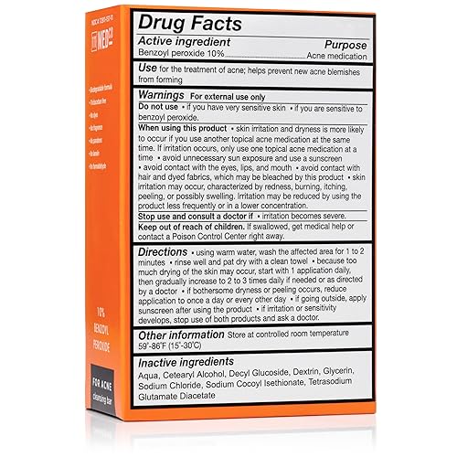 Miniatura 2 de Barra de jabón para acné con peróxido de benzoilo al 10