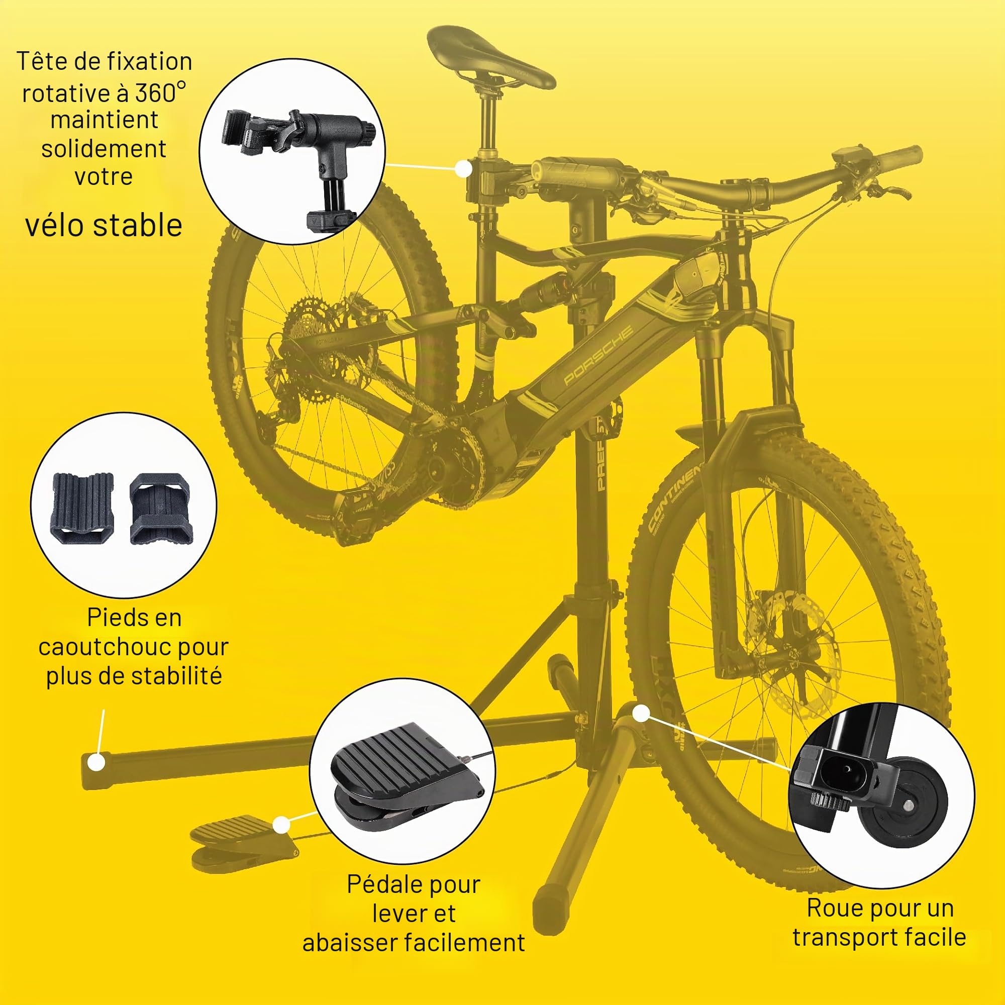 Topeak Support vélo PrepStand EUP Pro