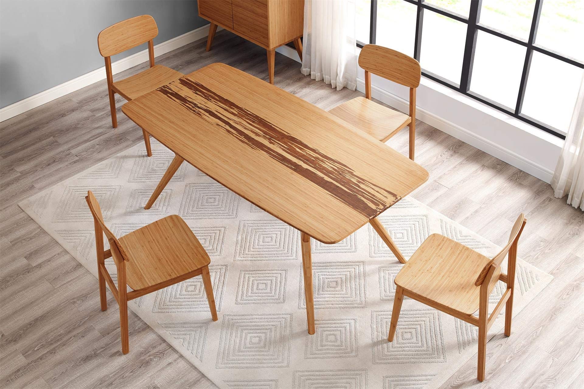 Greenington 伸縮式バンブーダイニングテーブル Greenington 伸縮式バンブーダイニングテーブル