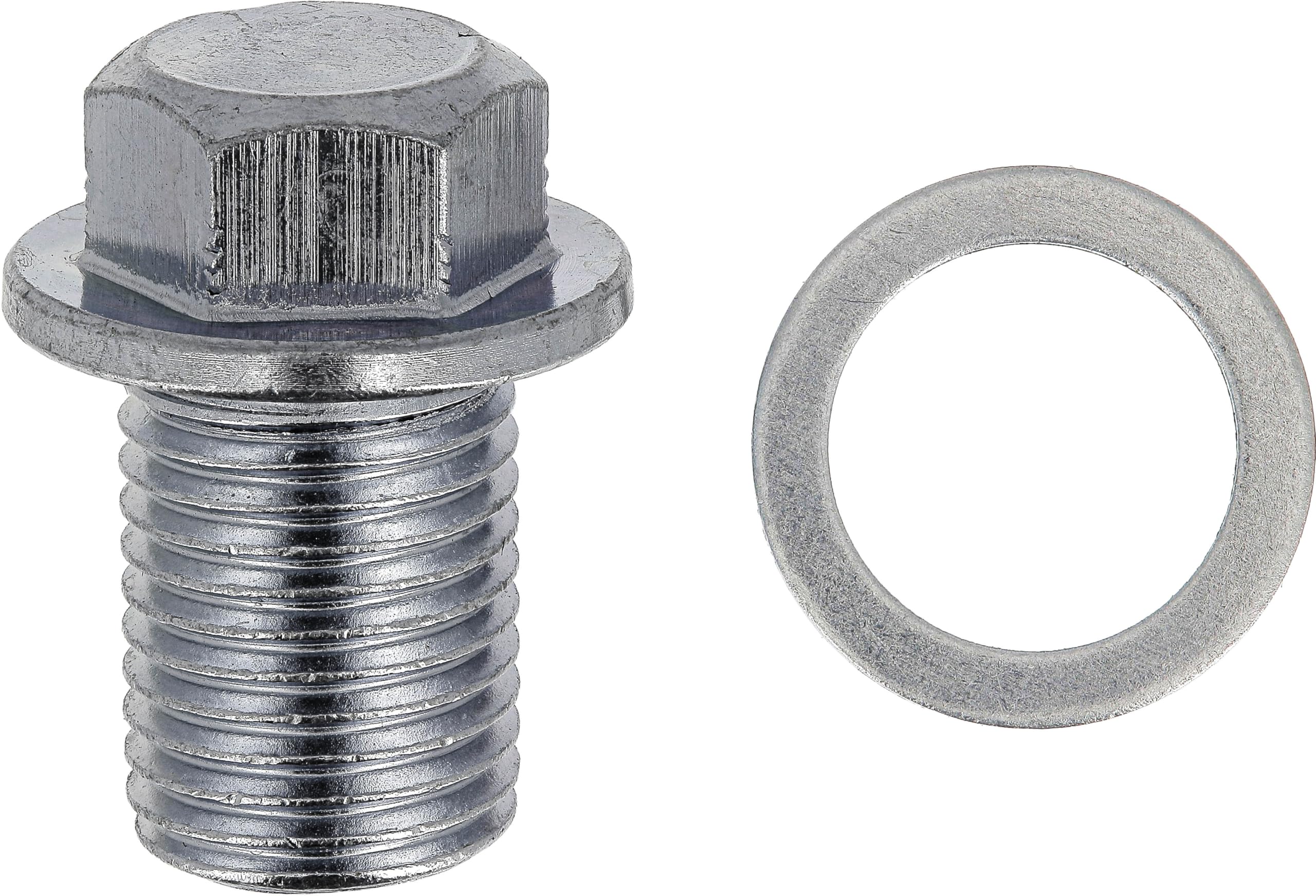 Restagraf - Bouchon de Vidange with Joint Assemblé - M14-1.5 x 19 mm - Acier - Compatible with Fiat, Opel, Subaru, Suzuki (Certains Moteurs) - Ref 221505 - Blister de 2