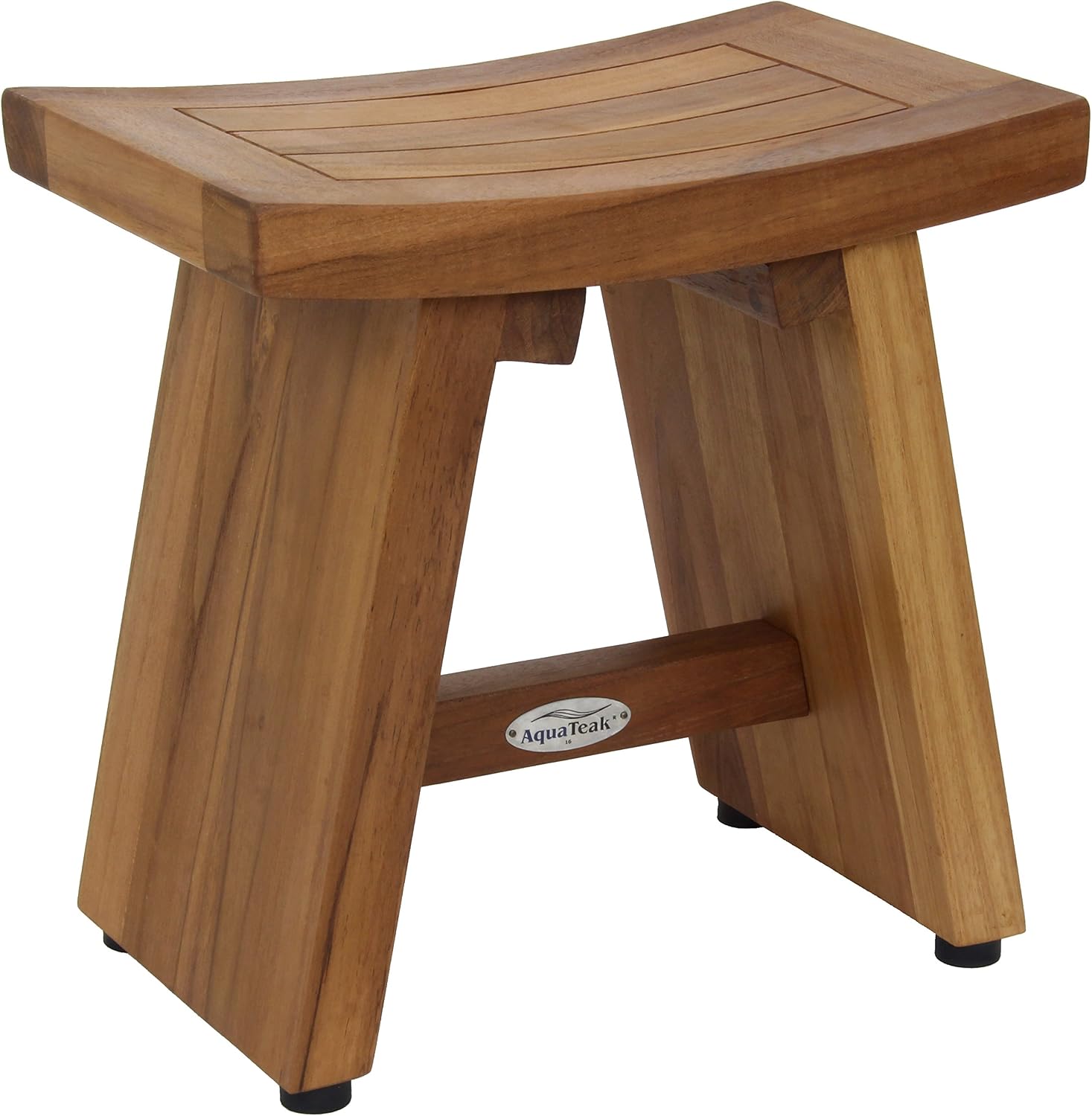 AquaTeak 13" Asia Teak Shower Foot Rest for Shaving Legs image 4