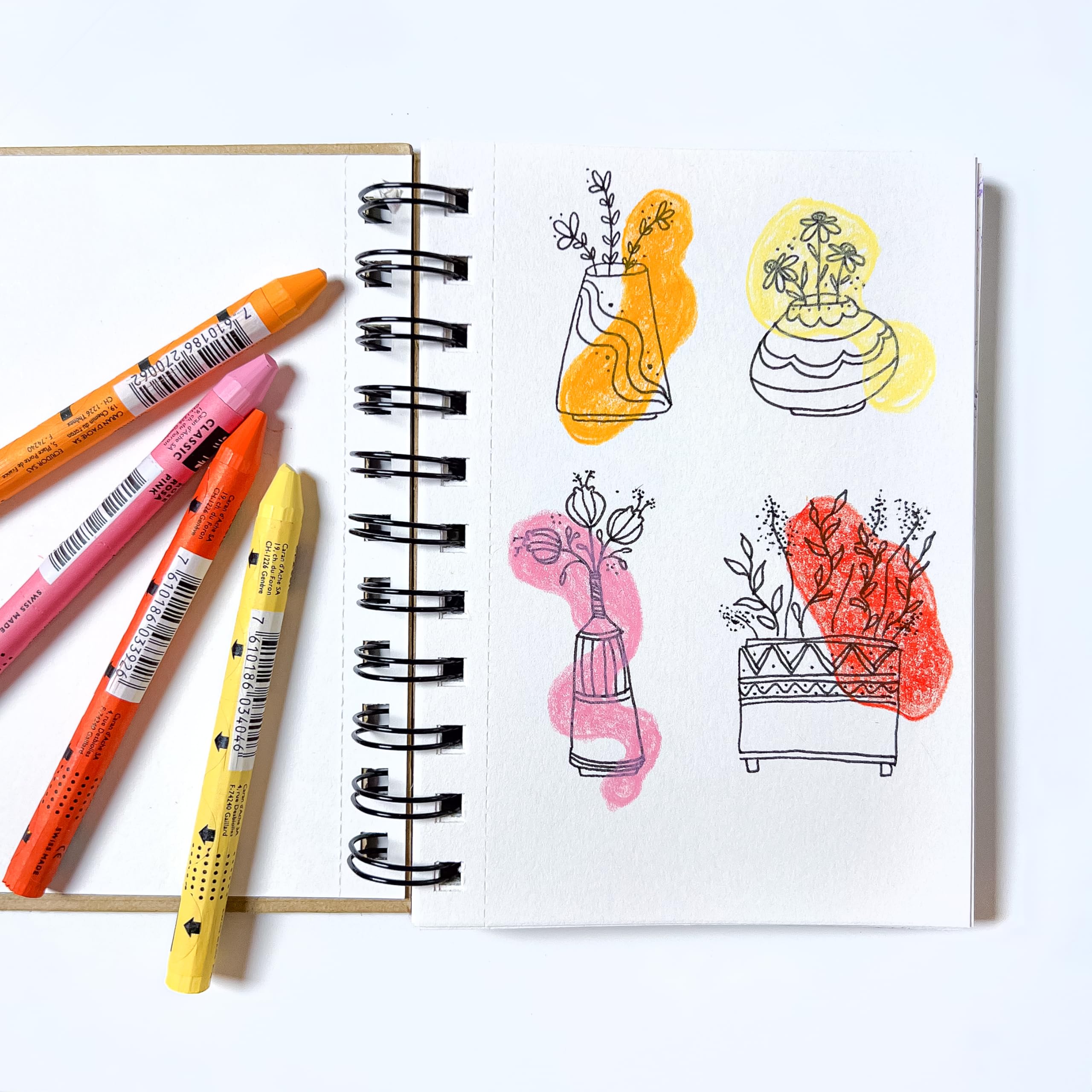 Elements A6 Wire-O Sketch Book, Kraft, Kraft A6 - Image 4