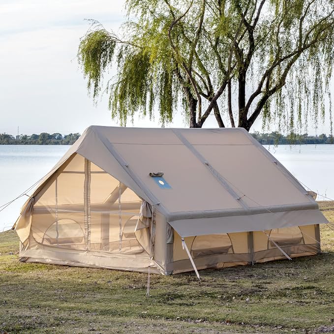 Carpa Inflable para Camping 6-8 Personas Impermeable miniatura 6