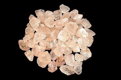 Miniatura 2 de Rock Your Chakra Topacio rosa champán de 12 pulgada de roca mineral espécimen corazón chakra curación reiki preciosa