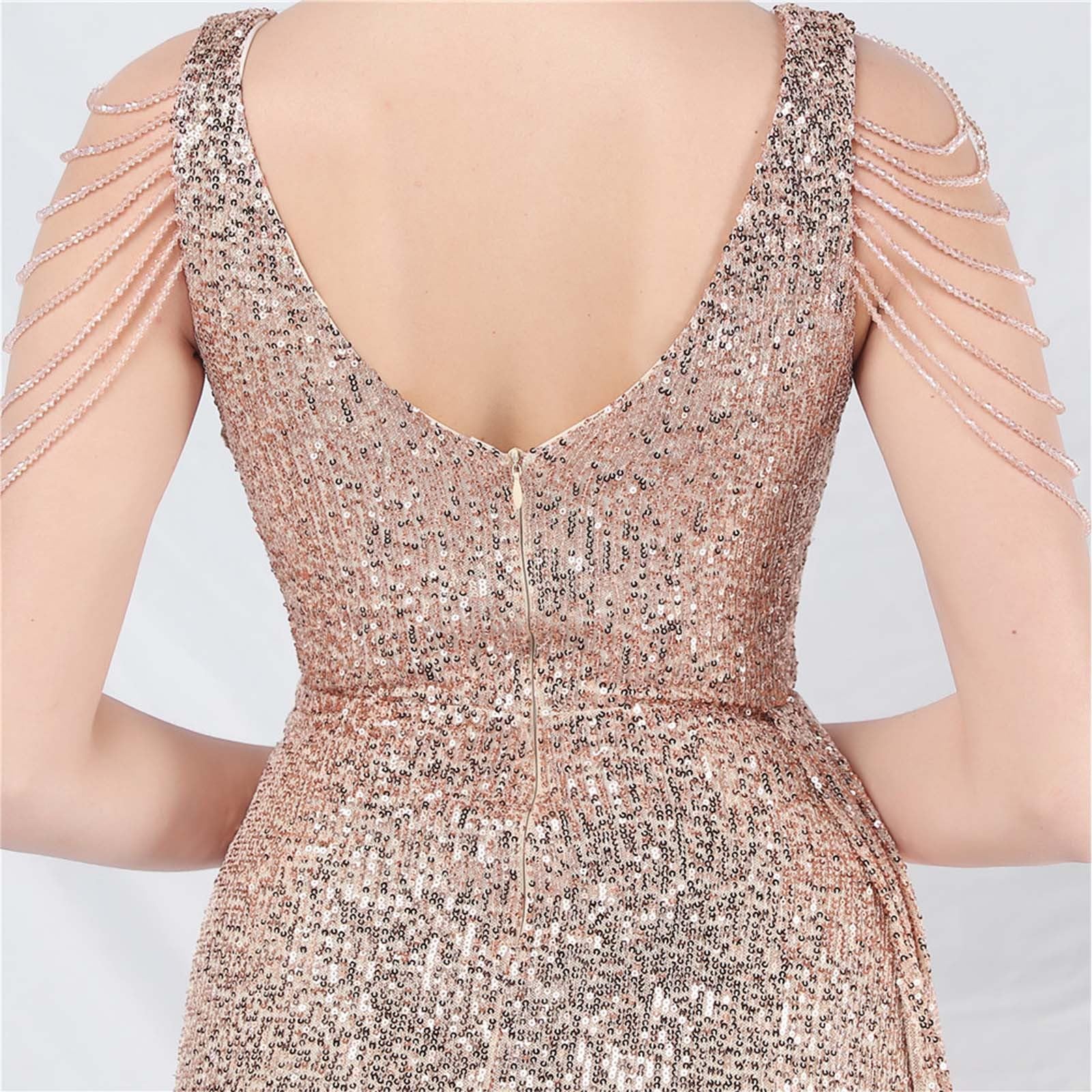 Vestido Mujer Vestidos Elegantes Trajes Boda Ropa Otoño Manga Larga Elegante Invierno Fiesta Primavera De Nochevieja Largos Invitada Tallas Grandes