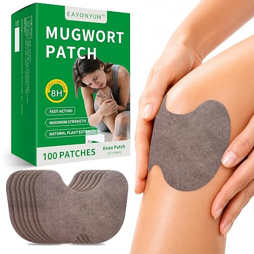 100 Pcs Knee Pain Relief Patches, for Bone-on-Bone & Joint
