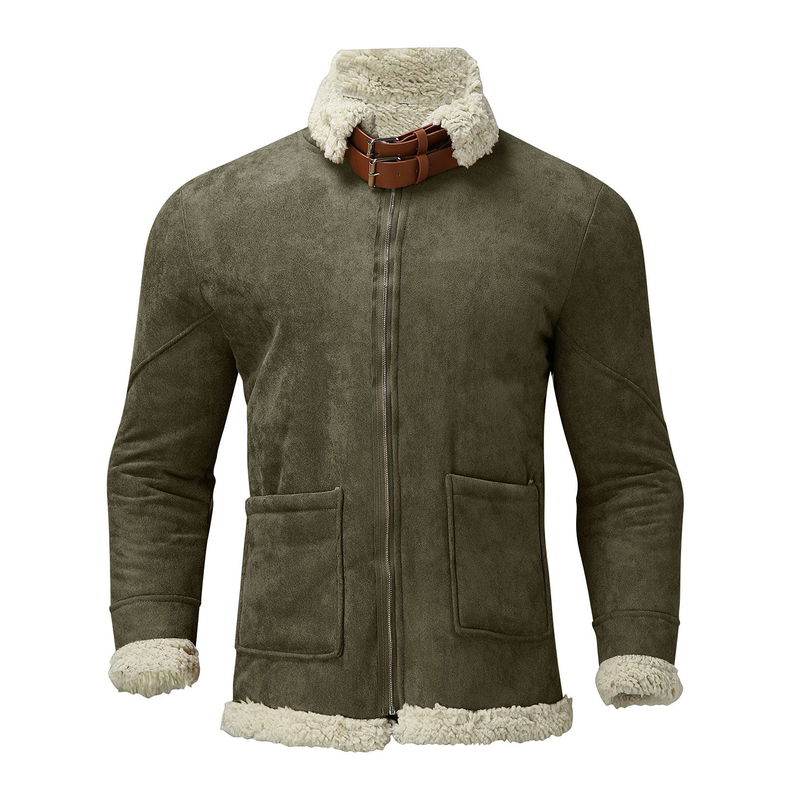 Veste En Jean Homme Noire Cardigan court en cachemire pour homme avec en laine Veste Homme Vert