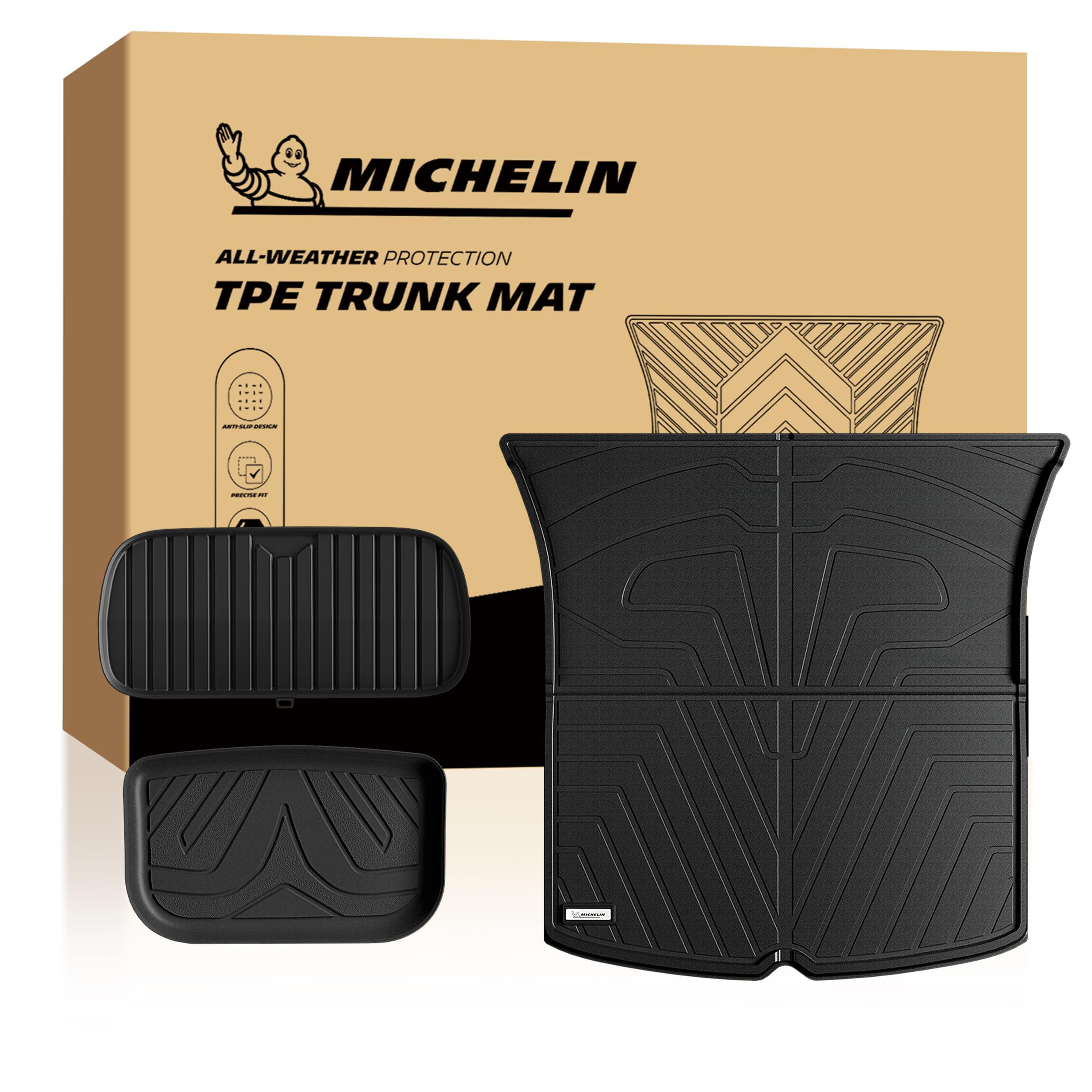 Michelin Vehicle Mat for 2025-2027 Tesla Model Y Juniper 5 Seat (3 Piece)