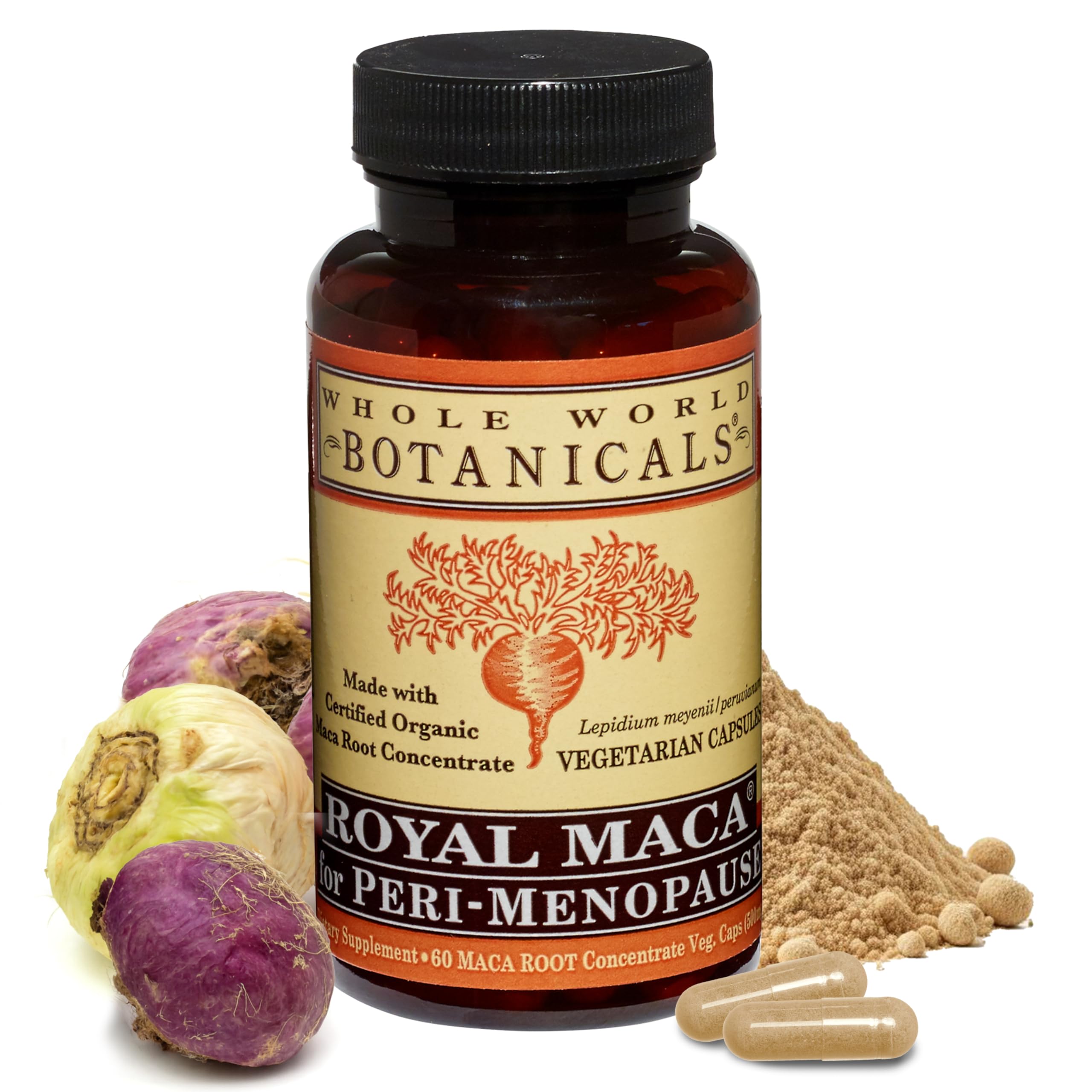 Whole World BOTANICALS Royal Maca for Peri-Menopause, 60 CT thumbnail 2