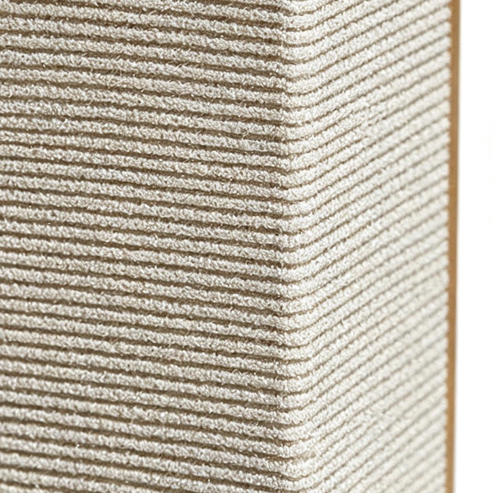 Rascador vertical grande de sisal para gatitos, 55 cm de alto | Rascador de esquina de gato para estirar el cuerpo, protección de muebles, sofá, esquina de pared