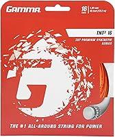 Vista 13 de Gamma TNT2 Tennis Strings, Exceptional Playability Using The Patented TNT2 Processing, Maximize Your Comfort and Control, Excellent Feel, Crisp