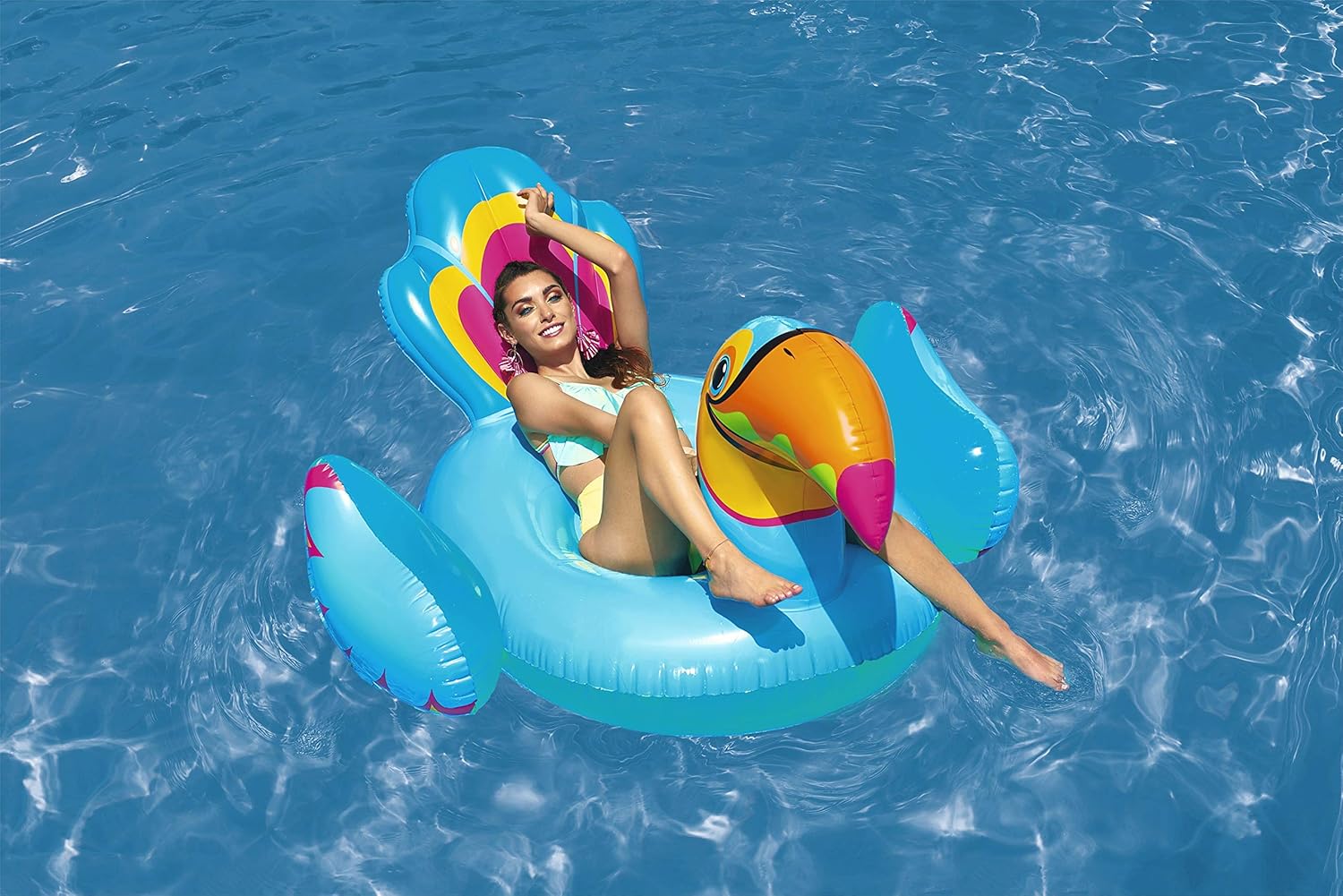 Bestway H2OGO! 6'9" X 59" Tipsy Toucan Ride-On
