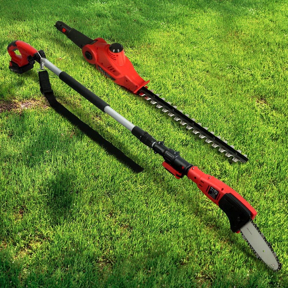 Giantz Pole Saw, 20V Hedge Trimmer Electric Poles Pruner Cordless
