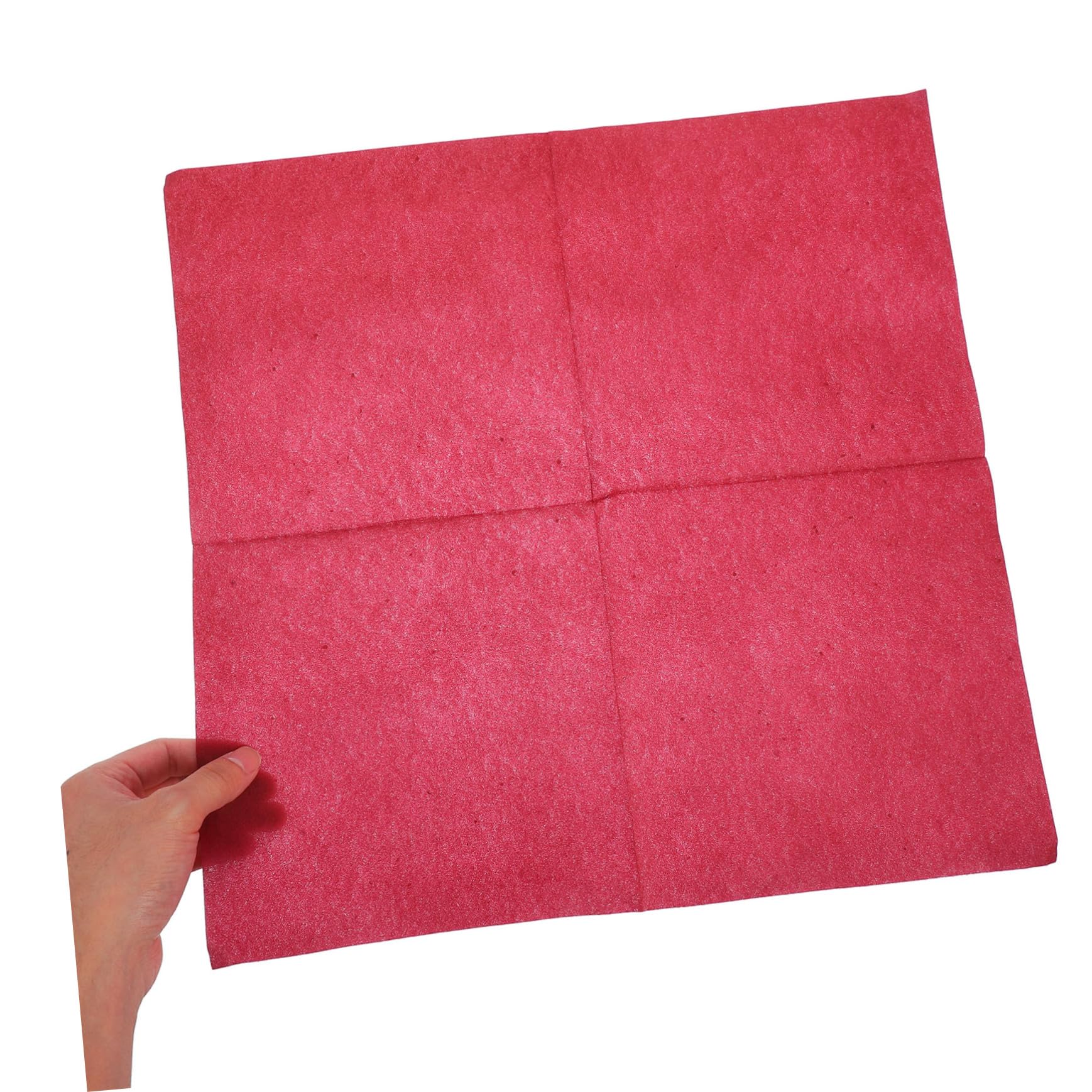 BESTYASH 50 Servilletas Desechables de Pulpa de Madera Reciclables y Absorbentes para Cocina y Bar en Color Rojo Oscuro Adecuado para Bodas y Fiestas