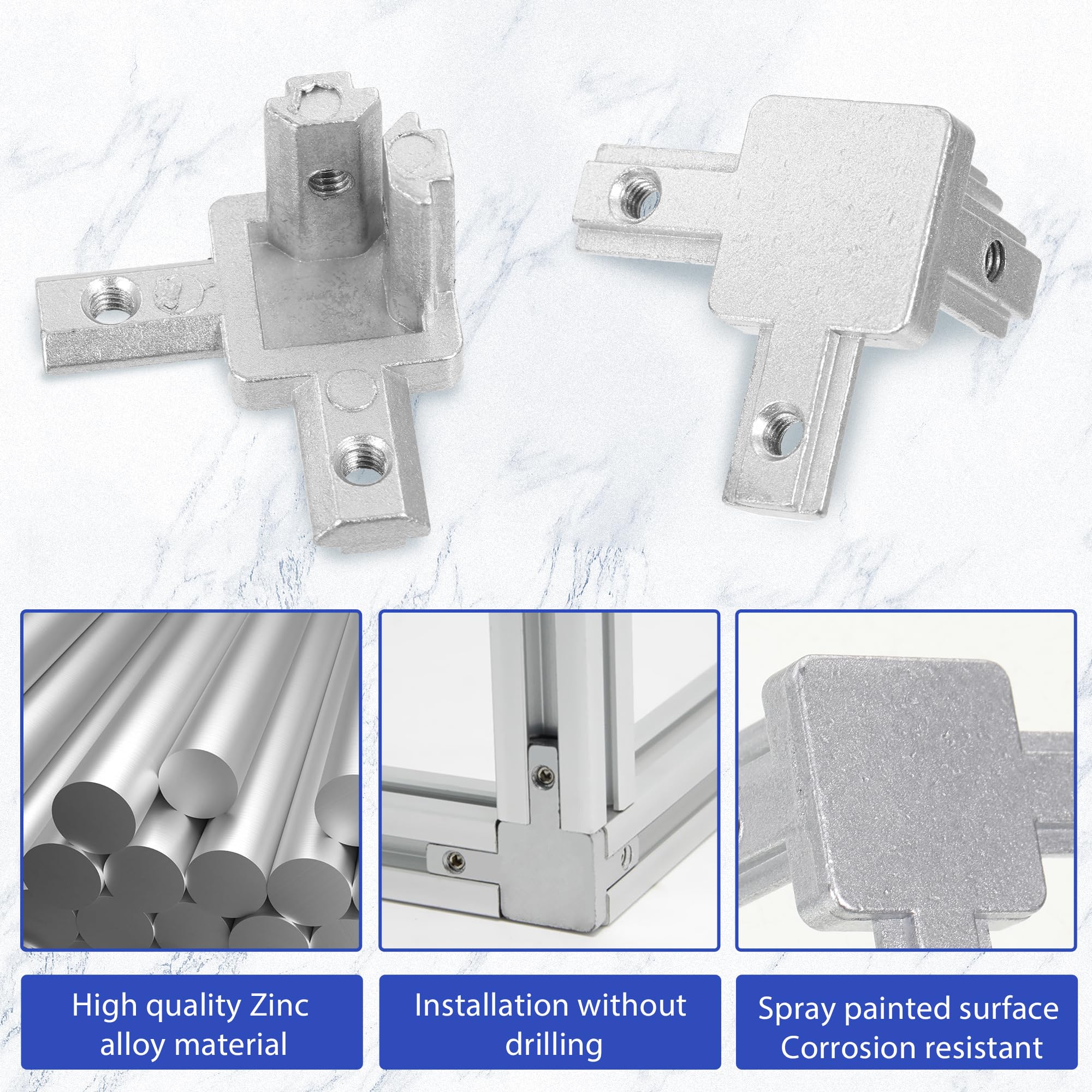 Connettore Angolare 135° Gradi Angolo Foro Angolo Di - Foto 9