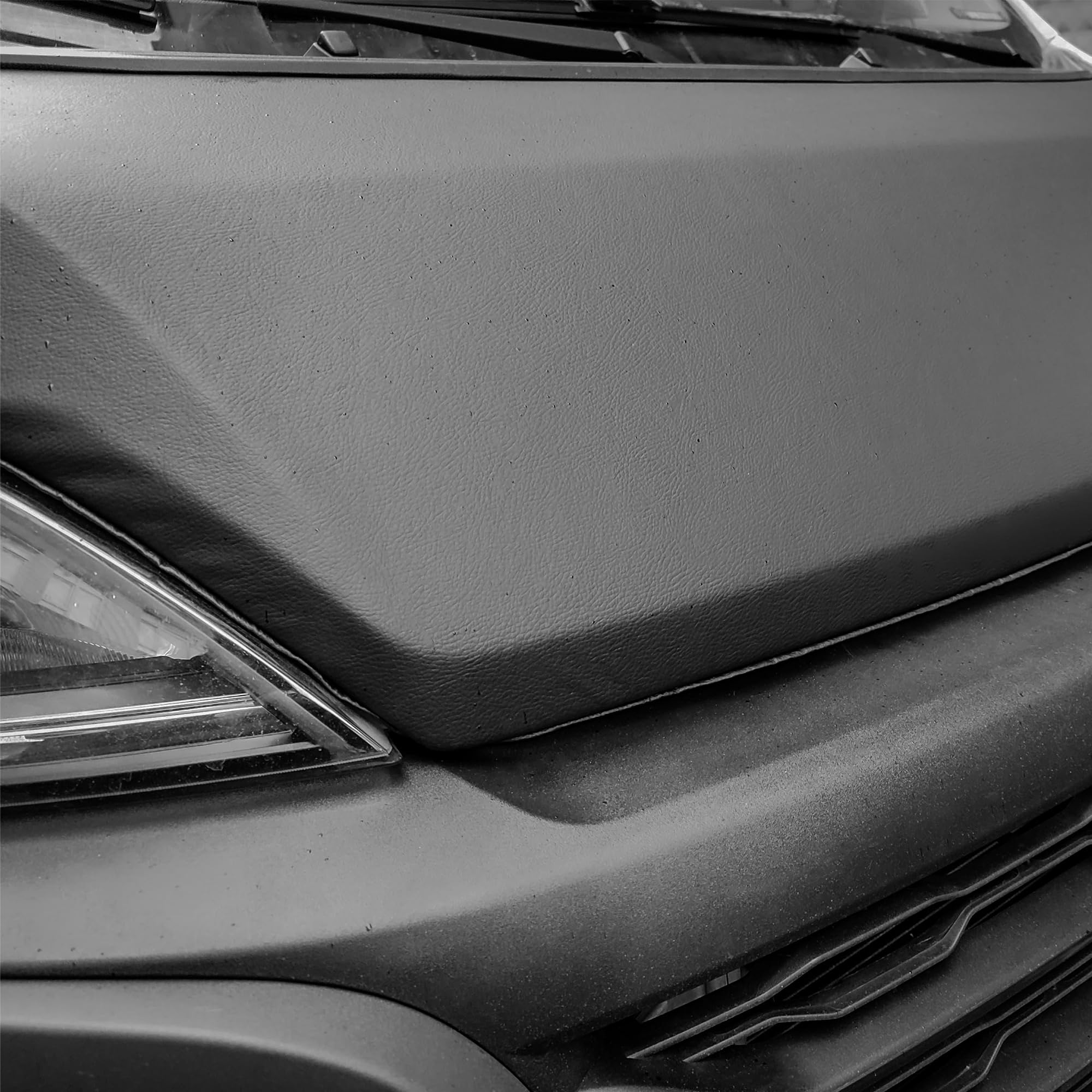Copertura protettiva per cofano anteriore in tinta unita, nera, per Fiat Ducato, Peugeot Boxer, Citroen Relay dal 2023 in poi