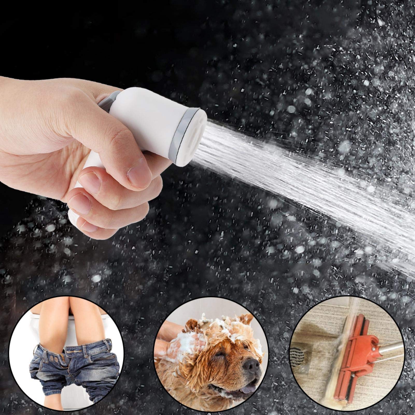 Two Mode Bidet Sprayer for Toilet - Handheld Durable and Hygienic - Perfect for Cloth Diapers Personal Hygiene — view 4