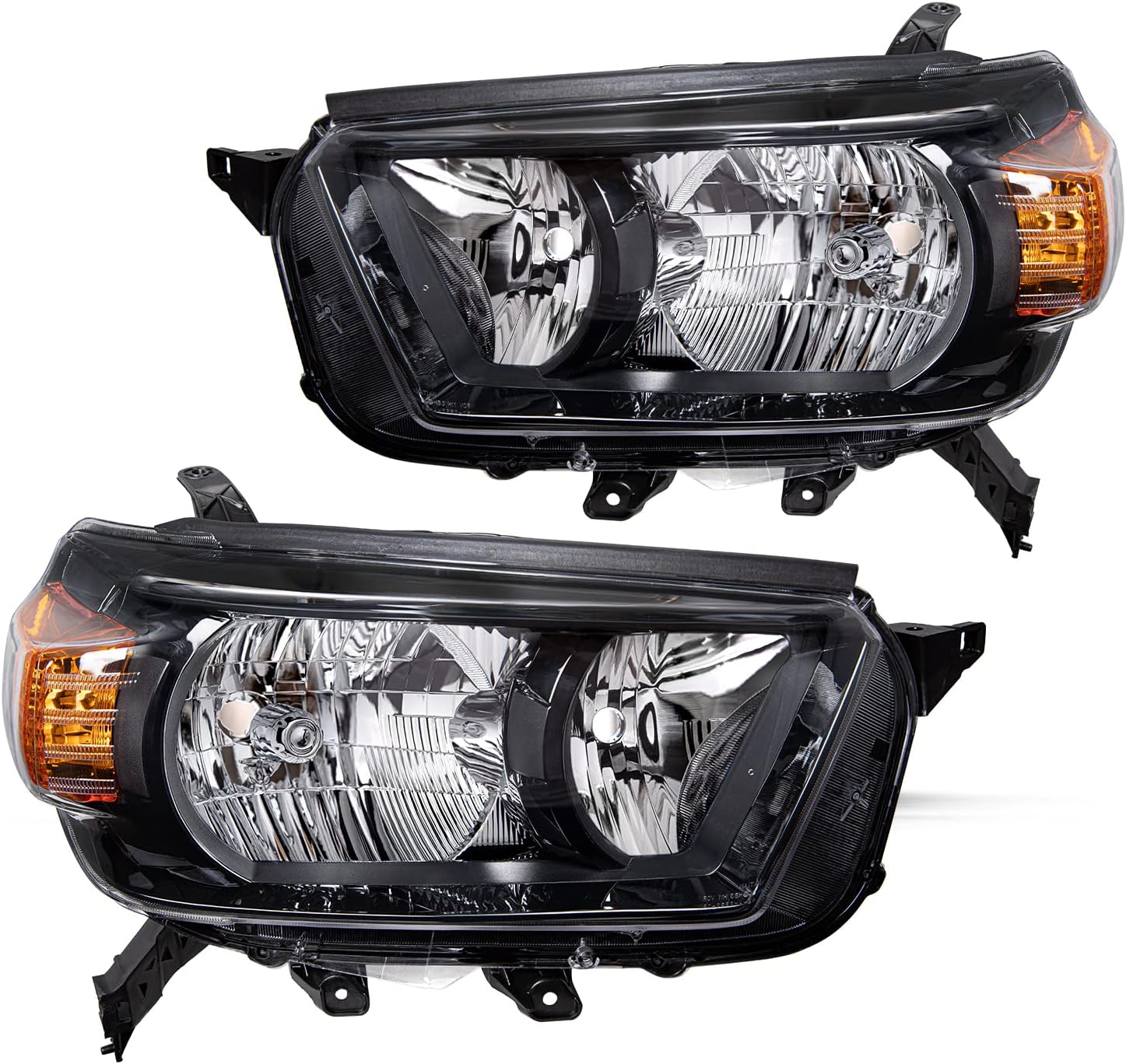 Amazon.com: For Toyota 4Runner Limited/SR5 Headlights Lamps Set 2010 ...