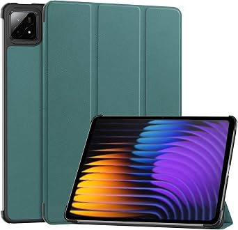 Xiaomi Pad 7 Case, Xiaomi Pad 7 Pro Case, Xiaomi Pad 7/Pad 7 Pro Cover, 11.2 Inch Case, Stand Function, Trifold, Shockproof, Lightweight, Thin, Full Protection, Good Texture, Premium PU Leather, Smart