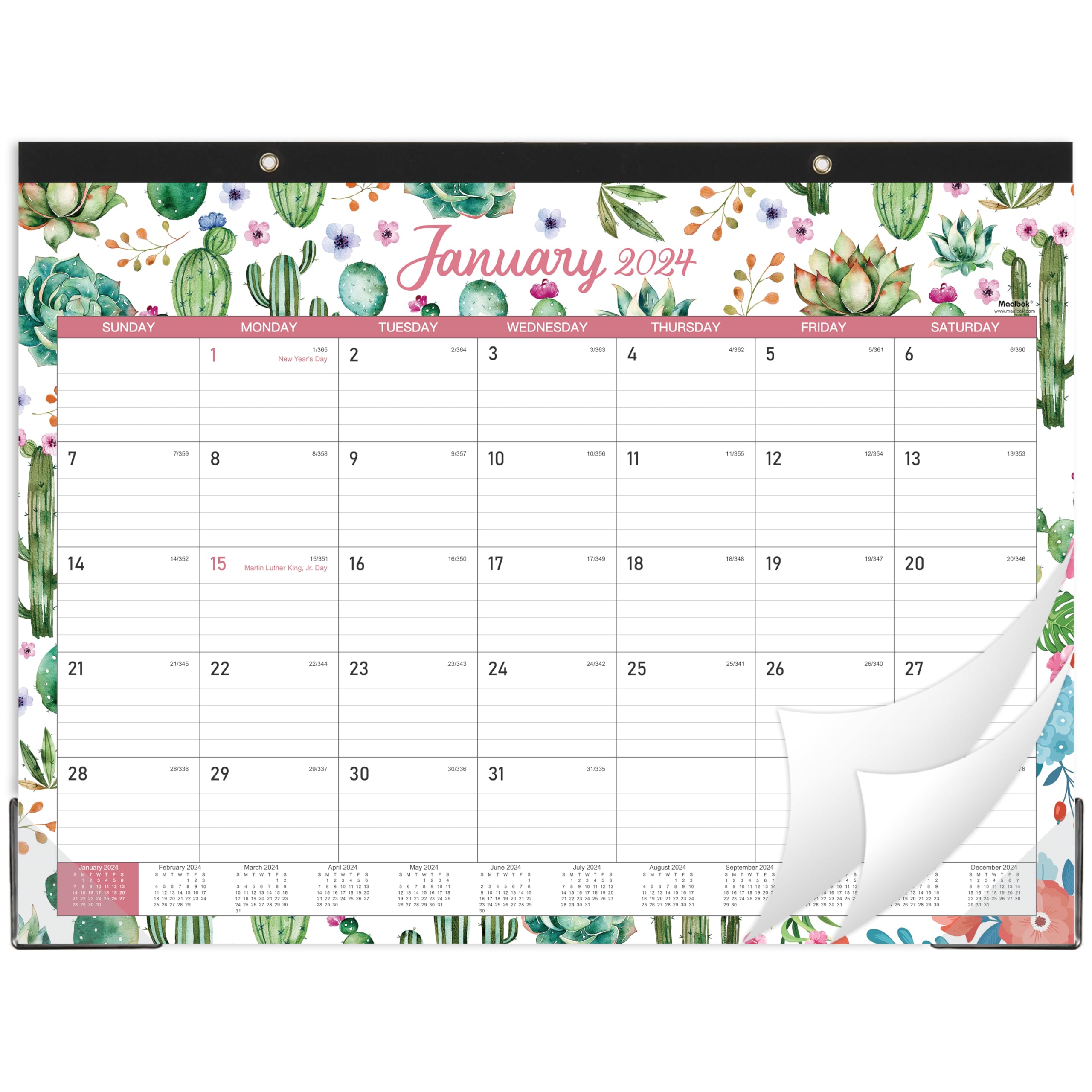 Monthly Calendar Planner Large Squares