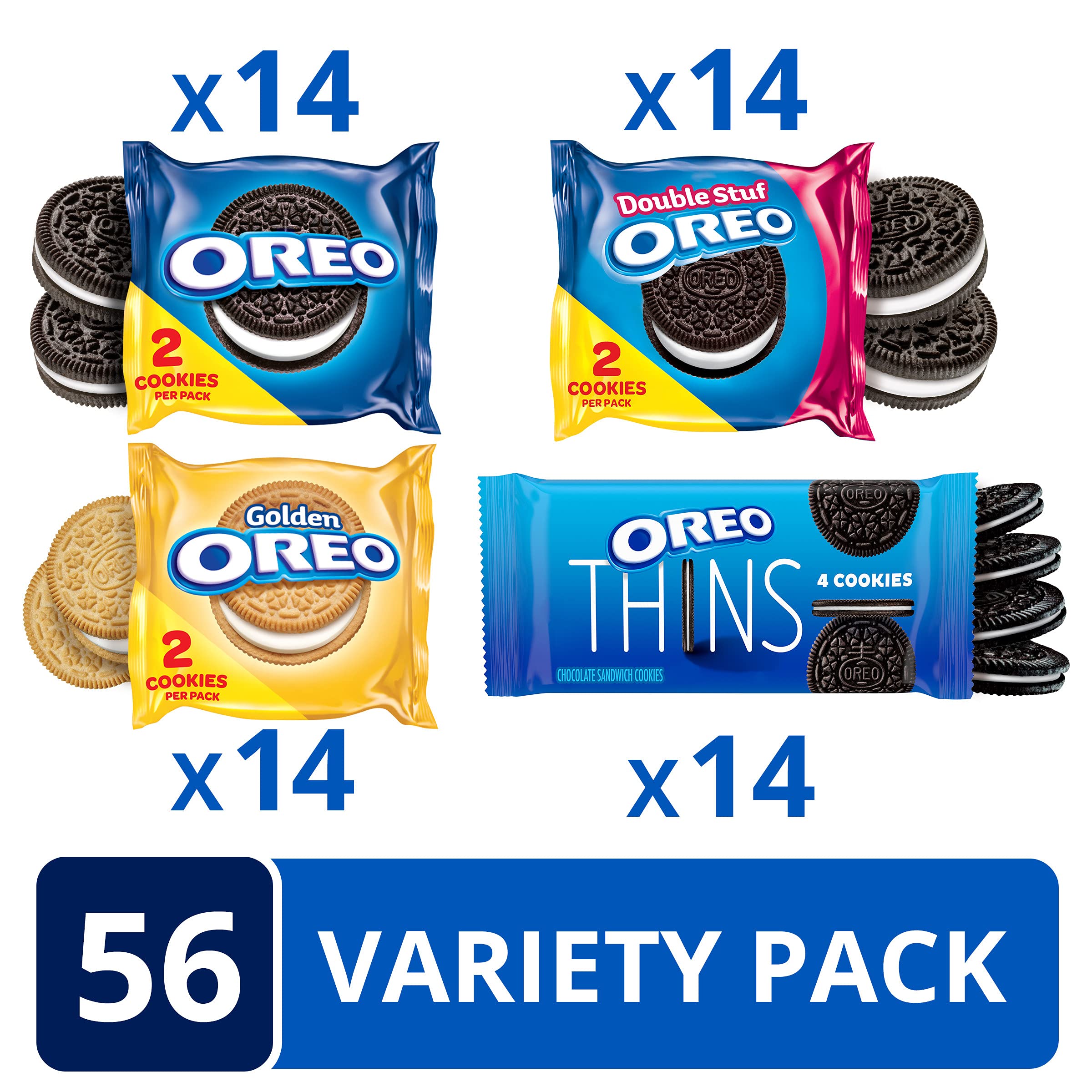 OREO Cookies Variety Pack, OREO Original, OREO Golden, OREO Double Stuf