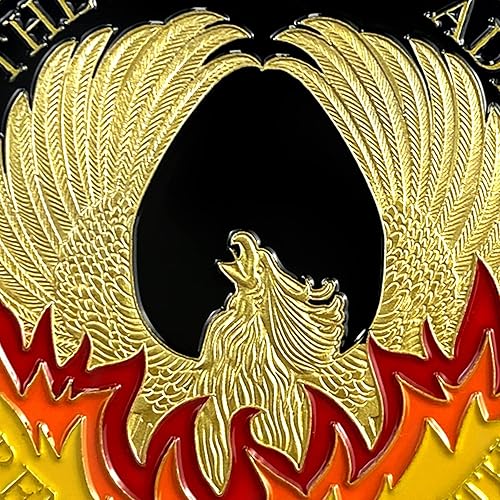 Miniatura 5 de Moneda Medallón AA Phoenix - Fuera de las cenizas de la adicción - Fichas de recuperación de sobriedad