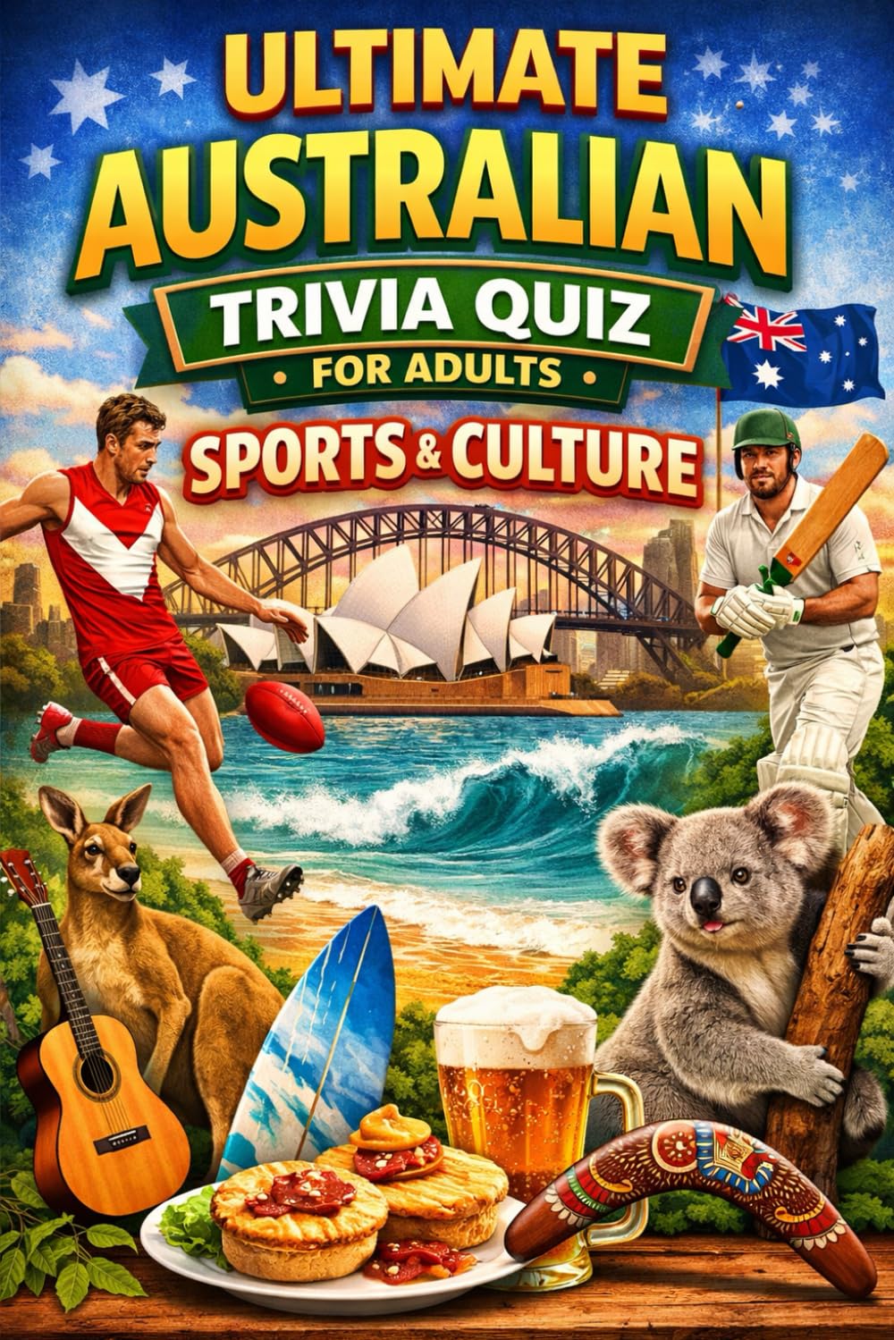 The Ultimate Australian Trivia Quiz for Adults - Sport & Culture: Hard Edition