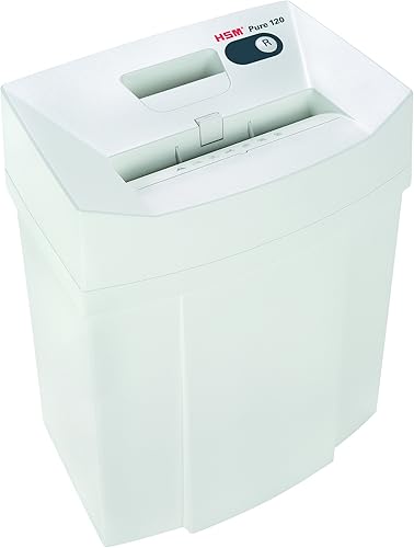 Miniatura 7 de HSM Trituradora pura de corte cruzado de 120c tritura hasta 7 hojas capacidad de 5.3 galones