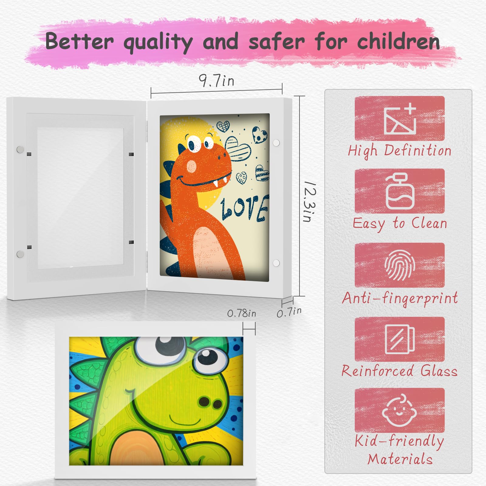 Amazon.co.jp: Artfeel 2パック 8.5x11インチ 子供用アート