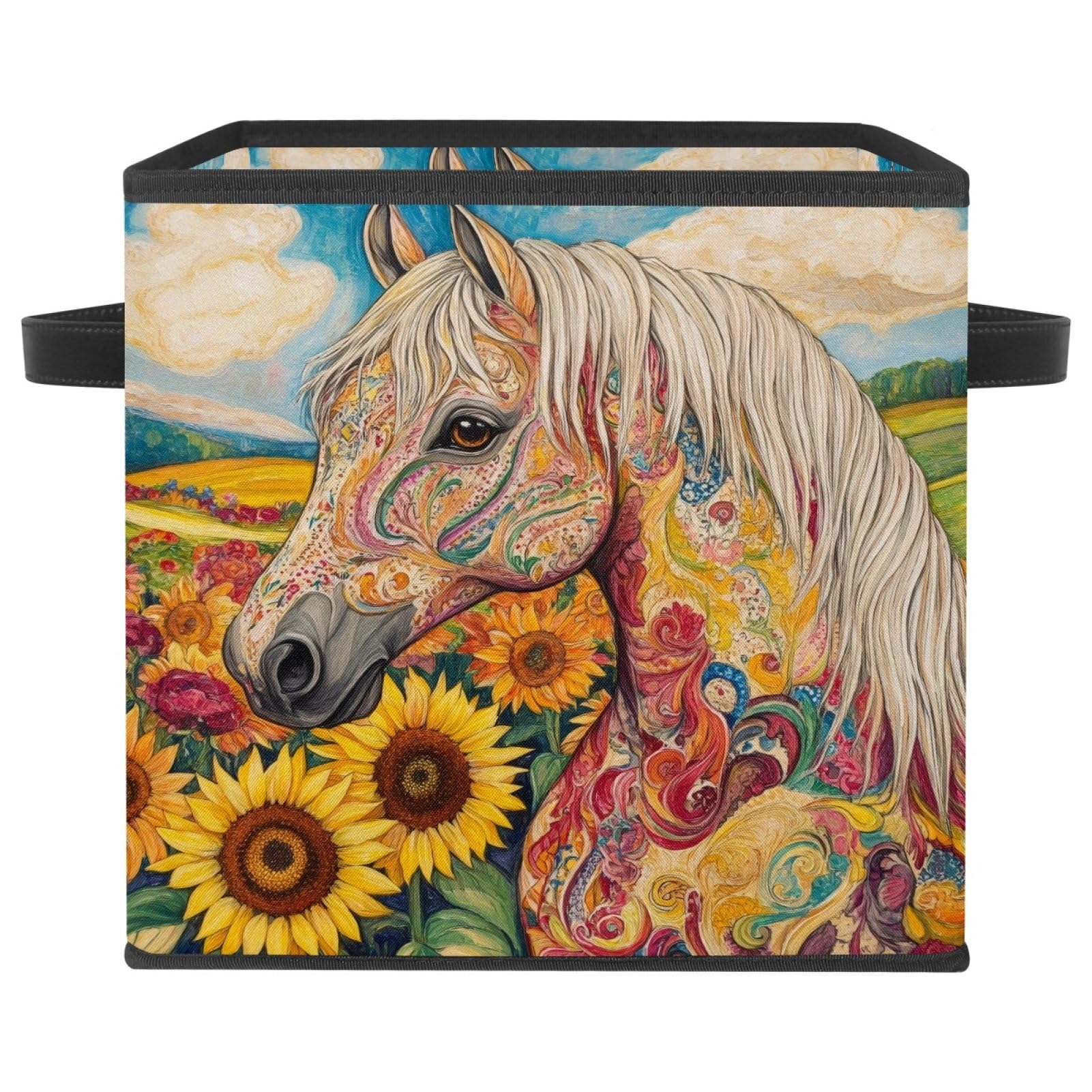 Paniers de rangement pliables cheval pour trier vos pièces