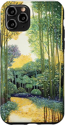 iPhone 11 Pro Bamboo Brilliance Immersed in the Chromatic Rich Nature Case