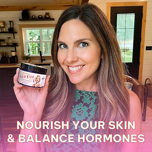 Miniatura 5 de Mantequilla de ñame salvaje arnés de equilibrio hormonal para mujer Crema natural de ñame silvestre para el equilibrio hormonal con alivio