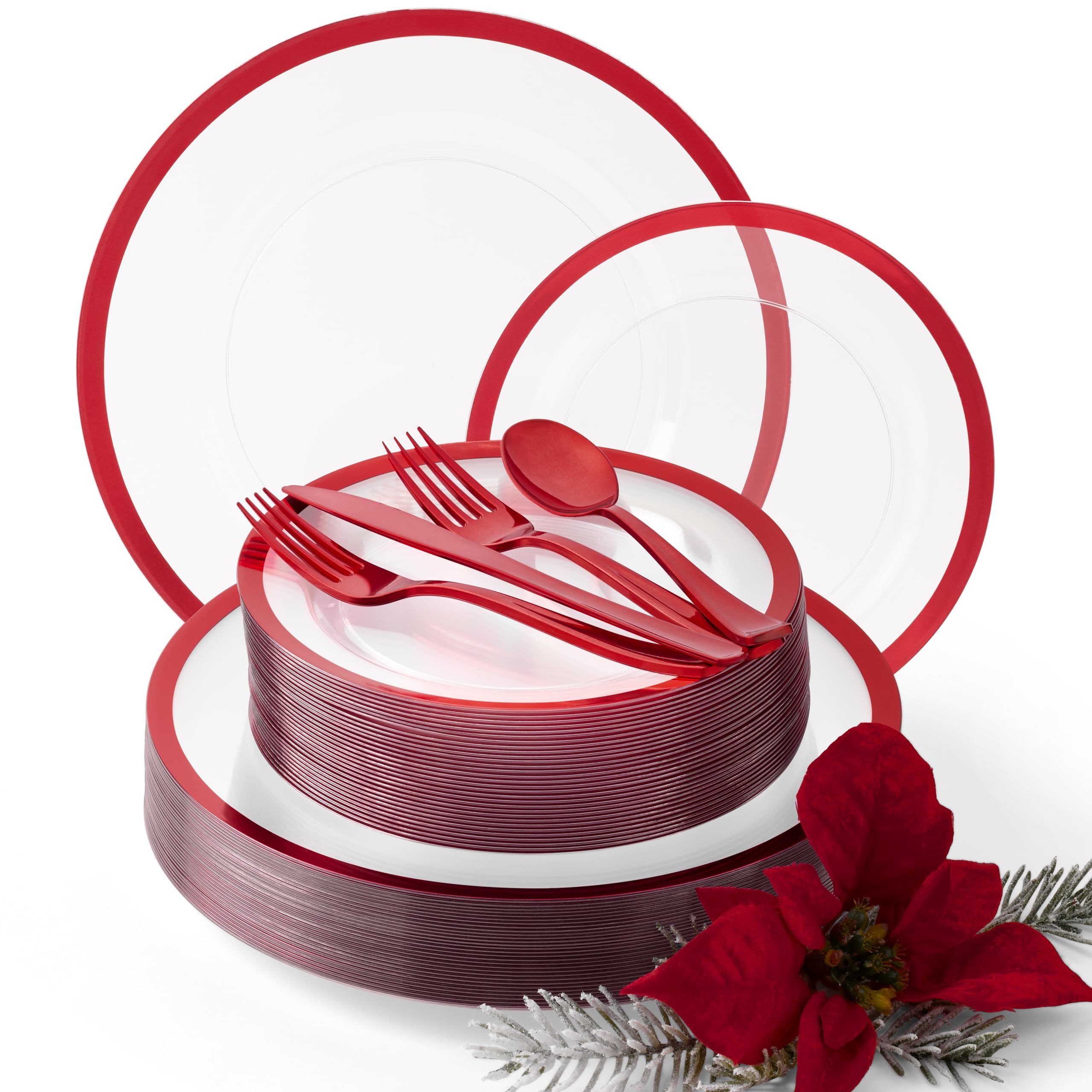 Locker.Ink | Elevate Your Holiday Gatherings with These Christmas Tableware Tips Madee Heavyweight 150‑PC Set