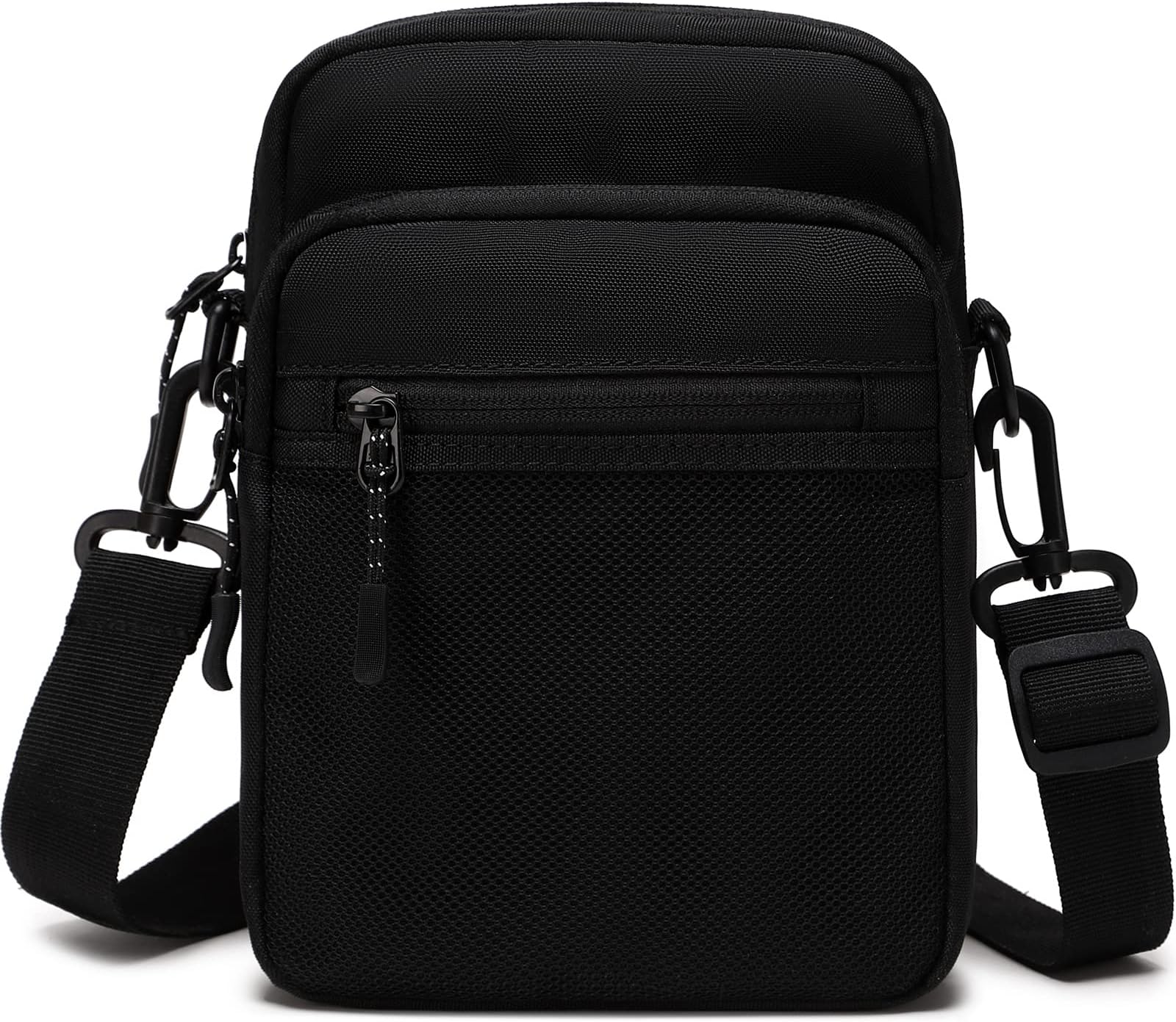 Small Messenger Bag for Men Women, Water Resistant Adjustable Crossbody Sling bag Purse for Travel Sports