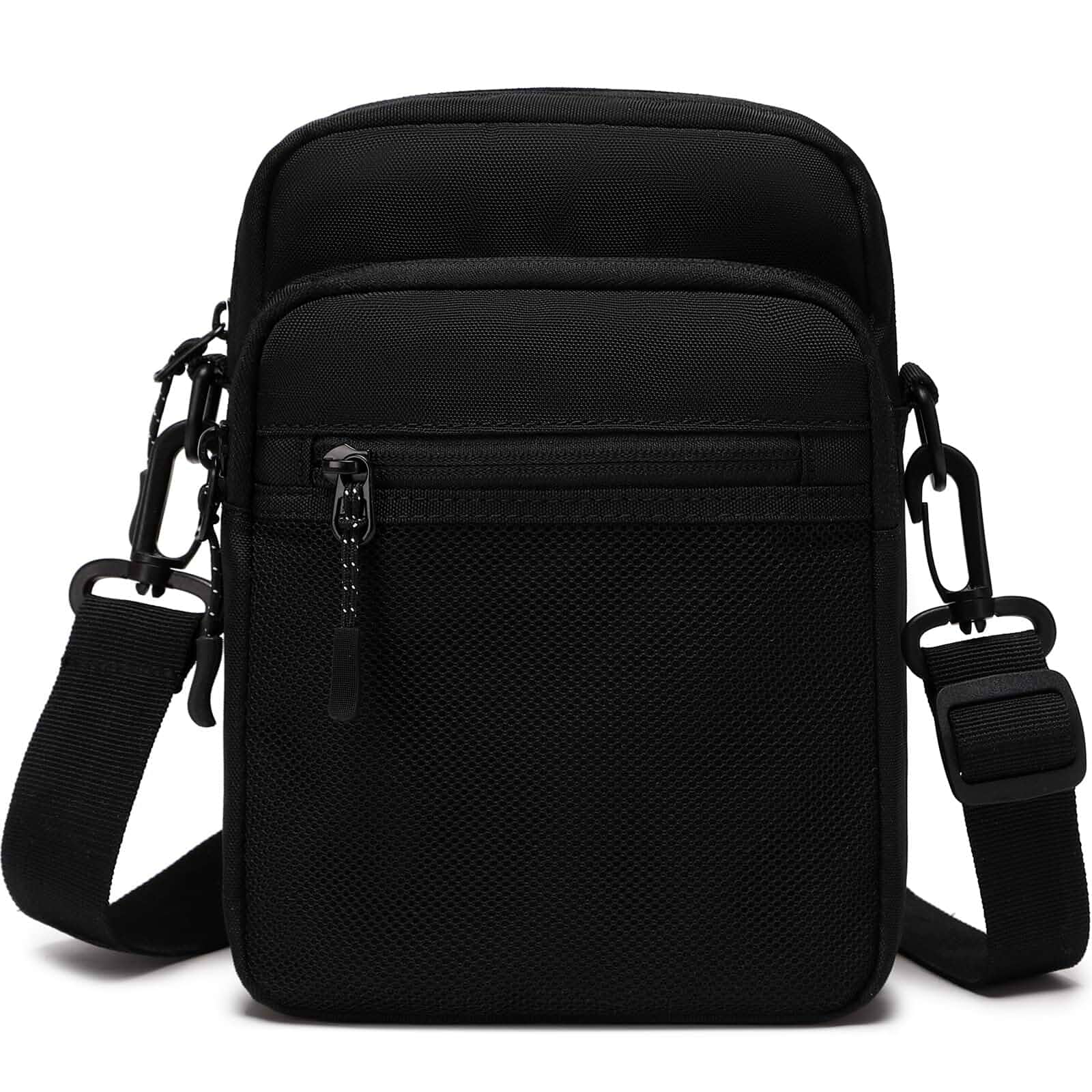 Lohol Small Messenger Bag for Men Women, Water Resistant Adjustable Crossbody Sling bag Purse for Travel Sports