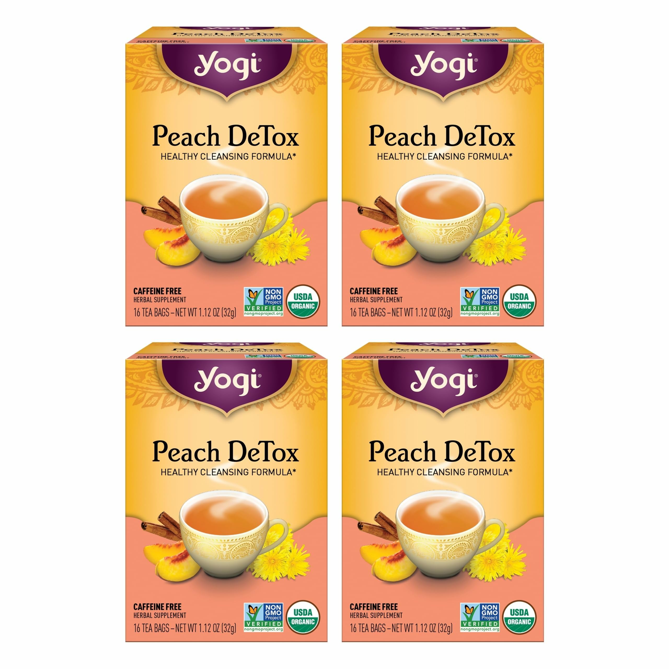 Yogi Tea Peach DeTox