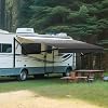 YESCAMP Kit Completo de Toldo Motorizado para RV Retráctil Eléctrico para RV, Remolques, Quinta Rueda, Transportadores de Juguetes, Casa Rodante (16 pies, Marco Negro, Negro Degradado) 1