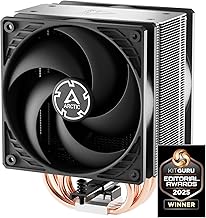 ARCTIC Freezer 36 CPU Cooler with Push-Pull for Intel & AMD, Single Tower, Two Pressure-Optimised 120mm P Fans, Hydrodynamic Plain Bearing, 200-1800rpm, 4 Heatpipes, Includes MX-6 Thermal Paste