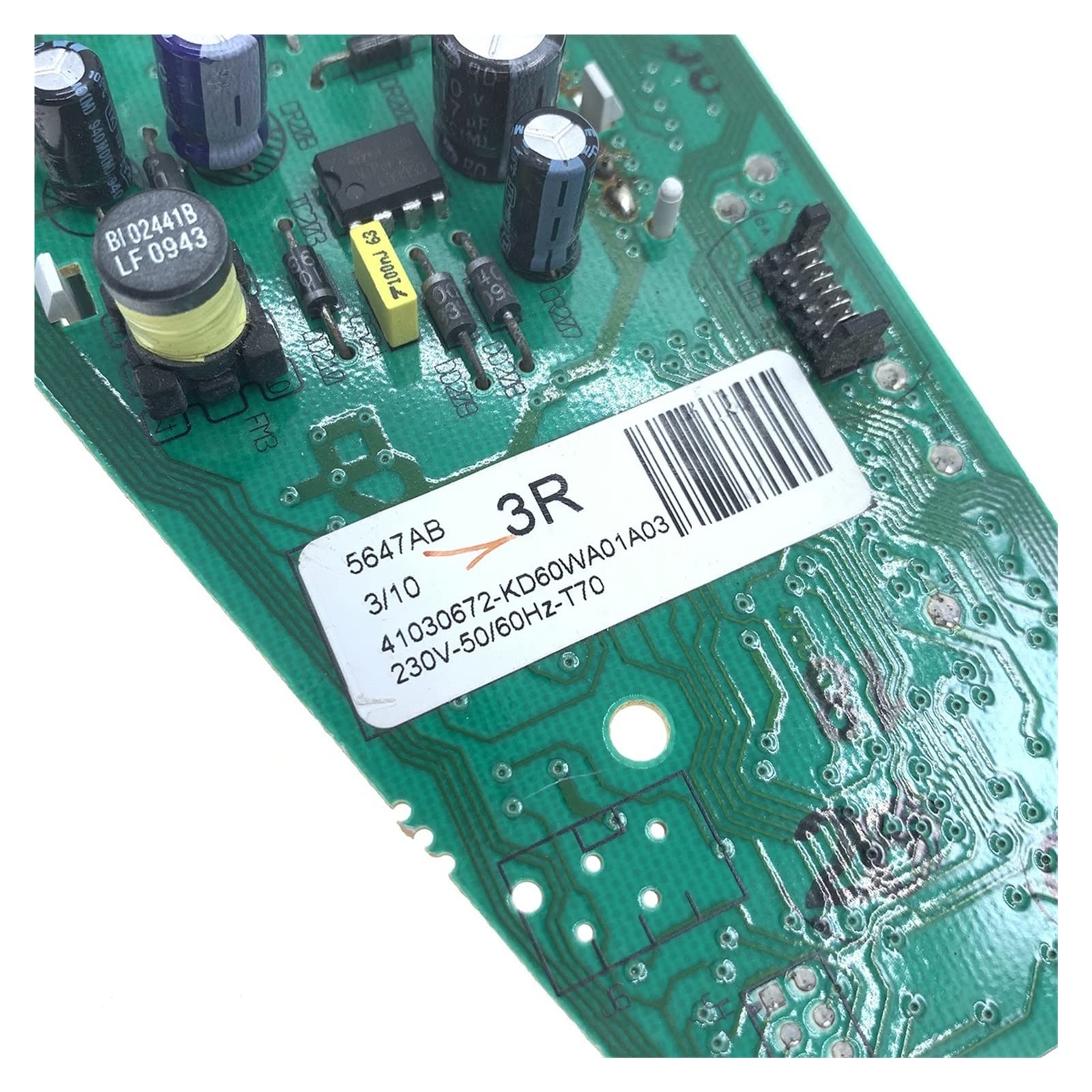 1 Pieza de Accesorios for Placa Base de Lavadora de Tambor. Compatible con Candy. Placa Base for computadora Aqua 1000DF FSX7217AB 5647AB.