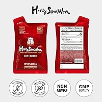 Vista 7 de JUNG KWAN JANG Hong Sam Won - Bebida de ginseng rojo coreano, bebida energética, preentrenamiento, té de hierbas, suplemento de ginseng, azufaifo
