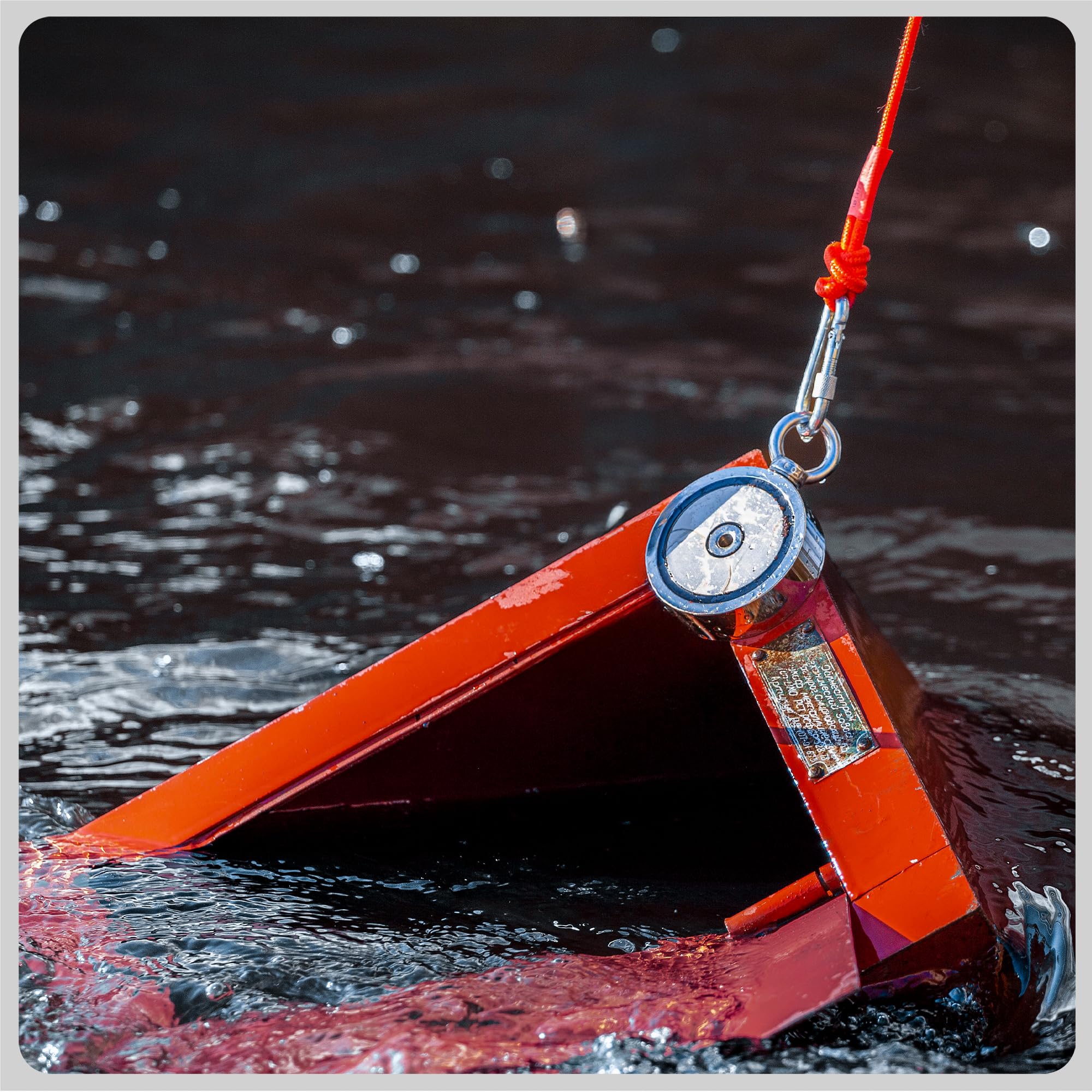 MAGFISHION Magnetfischen Set - 1400 KG (2 x 700kg) - Ø135mm - Neodym Magnet mit Seil (20M) & Handschuhe - Magnet Fischen Angel - Ösenmagnet - Fishing Magnetangel - Magnetangeln Set
